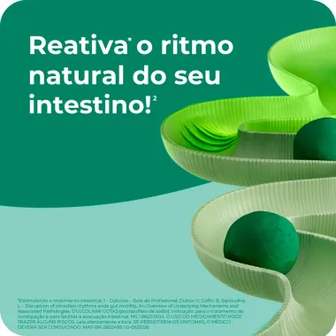 Dulcolax 5mg Laxante com 20 Dr&aacute;geas