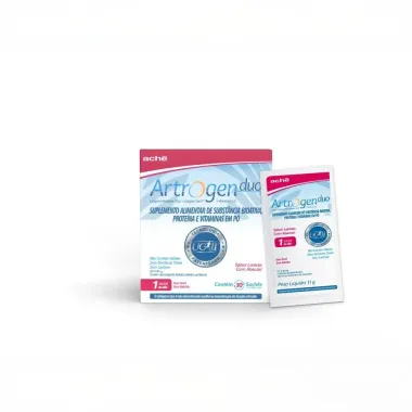 Artrogen Duo Sach&ecirc; Sabor Laranja com Abacaxi com 30 Unidades de 11g cada