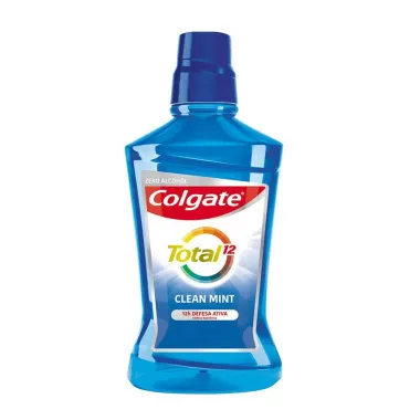 Enxaguante Bucal Colgate Total 12 Clean Mint Sem &Aacute;lcool 250ml