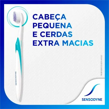 Escova Dental Sensodyne Limpeza Profunda Extra Macia Dentes Sensíveis 1 Unidade