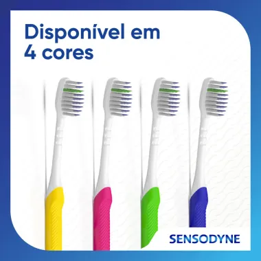Escova Dental Sensodyne Limpeza Profunda Extra Macia Dentes Sens&iacute;veis 1 Unidade