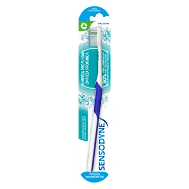 Escova Dental Sensodyne Limpeza Profunda Extra Macia Dentes Sens&iacute;veis 1 Unidade