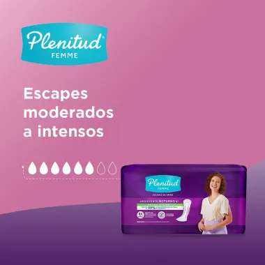 Toalhas para Incontinencia Nocturna Plenitud Femme 8 Unidades