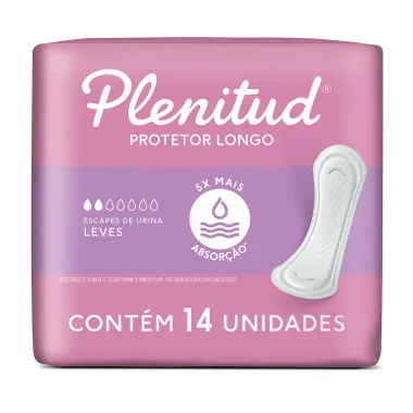 Protetor Médio Plenitud Femme com 14 Unidades
