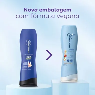 Condicionador Monange Lisos Brilhantes 325ml