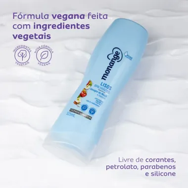 Condicionador Monange Lisos Brilhantes 325ml