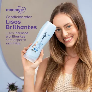 Condicionador Monange Lisos Brilhantes 325ml