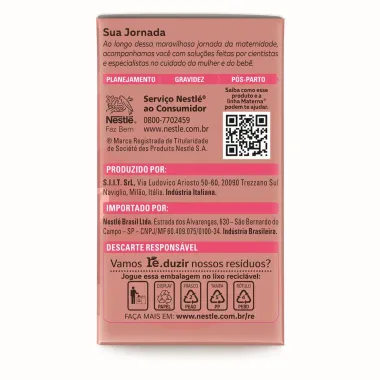 Materna Suplemento Alimentar Vitaminas e Minerais com 30 Comprimidos