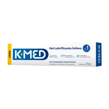 Gel Lubrificante Íntimo K-Med 25g