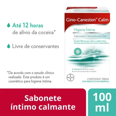 Gino-Canesten Calm Sabonete Íntimo em Gel 100ml