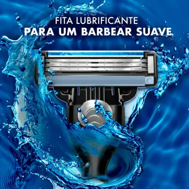 Carga para Aparelho de Barbear Gillette Mach3 Leve 8 Pague 6