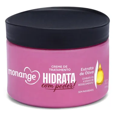 Creme de Tratamento Monange Hidrata com Poder! 300g