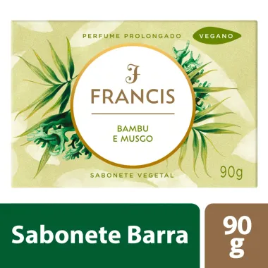 Sabonete em Barra Francis Bambu e Musgo 90g