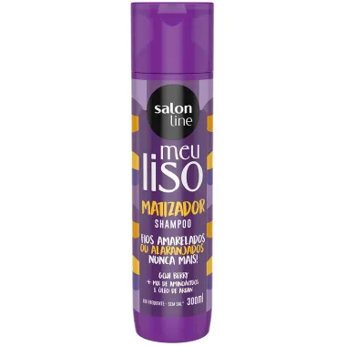 Shampoo Matizador Salon Line Meu Liso 300ml