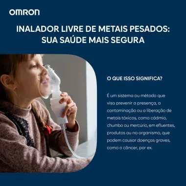 Inalador Compressor Omron Elite NE-C803 1 Unidade