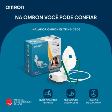 Inalador Compressor Omron Elite NE-C803 1 Unidade