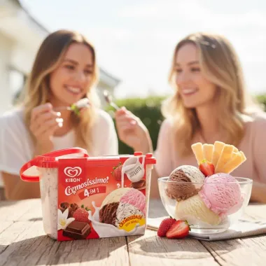 Sorvete Kibon Cremosíssimo 4 em 1 2L