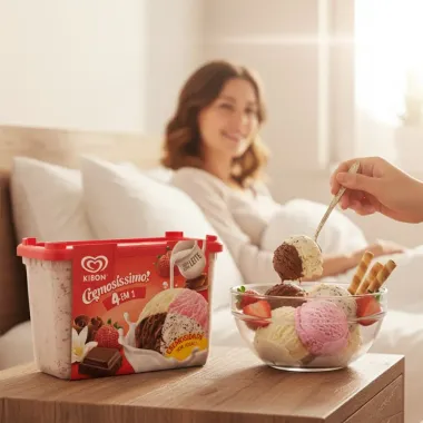 Sorvete Kibon Cremosíssimo 4 em 1 2L