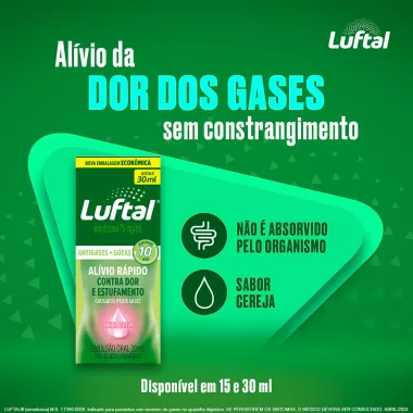 Luftal Gotas Simeticona 75mg/ml 30ml