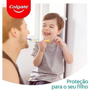 Escova Dental Infantil Colgate Tandy Extra Macia Cores Sortidas 2 Unidades