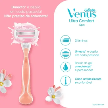 Carga para Aparelho de Depilar Gillette Venus Spa 2 Unidades