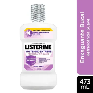 Enxaguante Bucal Listerine Whitening Extreme 473ml