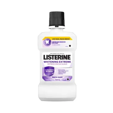 Enxaguante Bucal Listerine Whitening Extreme Sabor Menta 236ml