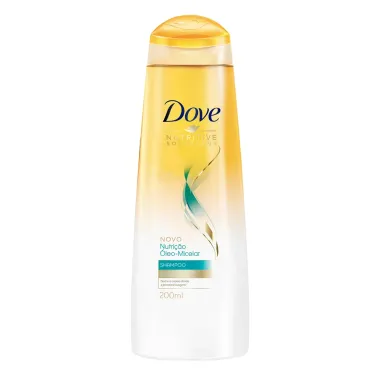 Shampoo Dove Nutrição Óleo Micelar 200ml