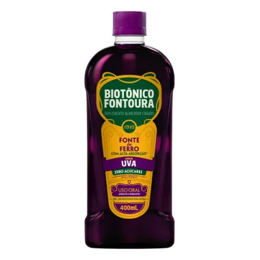 Biotônico Fontoura Sabor Uva 400ml