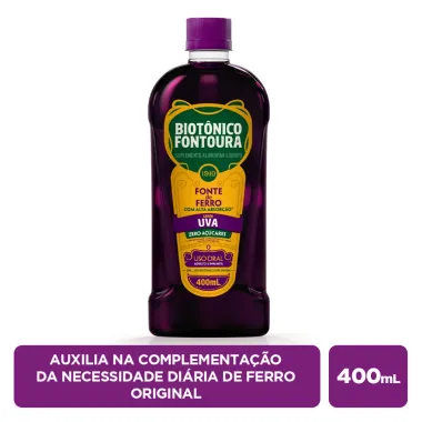 Biotônico Fontoura Sabor Uva 400ml_2