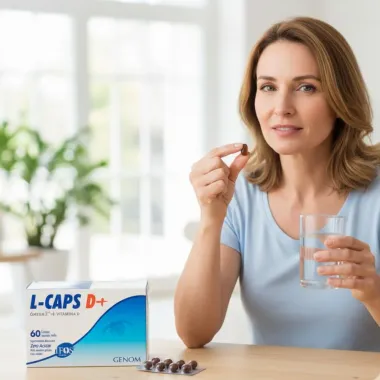 L-Caps D+ com 60 Cápsulas Moles