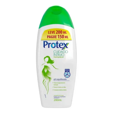 Sabonete Íntimo Protex Cuidado íntimo Fresh Equilibrium Leve 200ml Pague 150ml