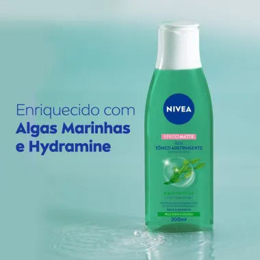 Tônico Adstringente Facial Nivea Controle do Brilho 200ml