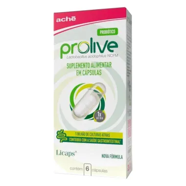 Prolive com 6 Cápsulas