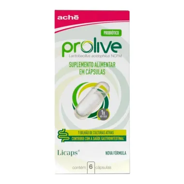 Prolive com 6 Cápsulas