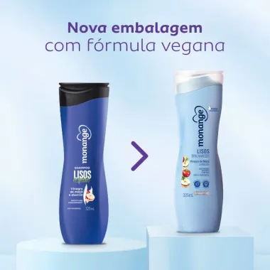 Shampoo Monange Lisos Brilhantes 325ml