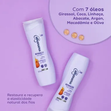 Shampoo Monange Química Sem Drama 325ml
