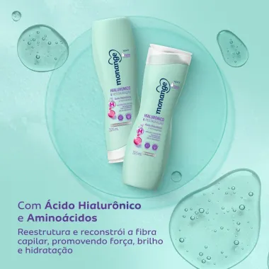 Shampoo Monange Restaura Que Eu Gosto! 325ml