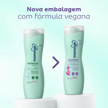 Shampoo Monange Restaura Que Eu Gosto! 325ml