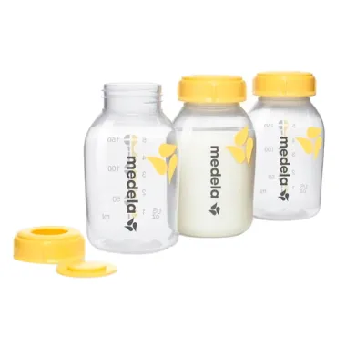 Porta Leite Materno Medela 3 Frascos de 150ml cada