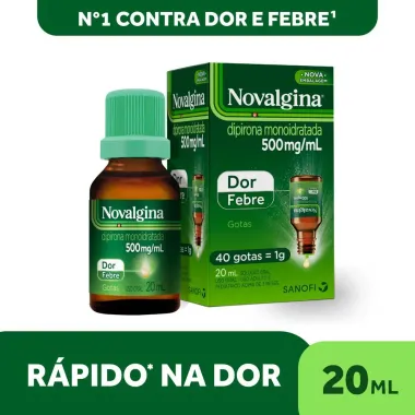 Novalgina 500mg/ml Gotas 20ml