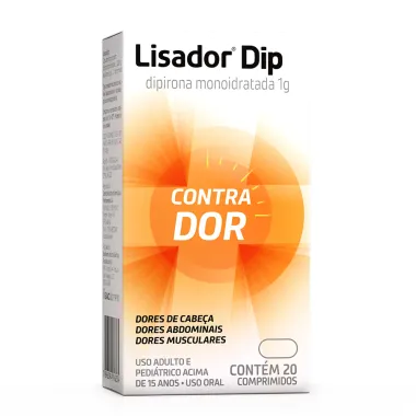 Lisador Dip 1g com 20 Comprimidos