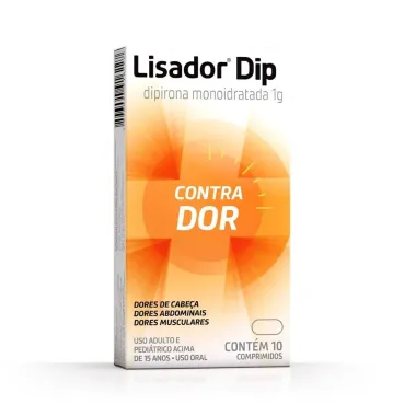 Lisador Dip 1g com 10 Comprimidos