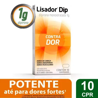 Lisador Dip 1g com 10 Comprimidos