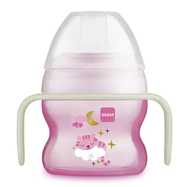 Copo de Transição Mam Starter Night Rosa 150ml