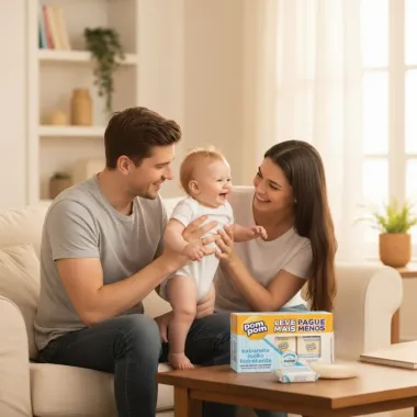 Sabonete Infantil Pom Pom Hidratante Leve 5 Pague 4 70g cada