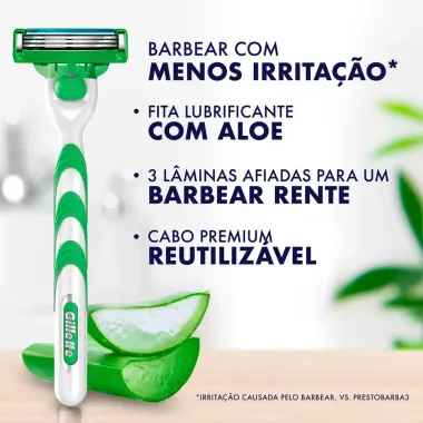 Carga Gillette Mach3 Sensitive Leve 4 Pague 3