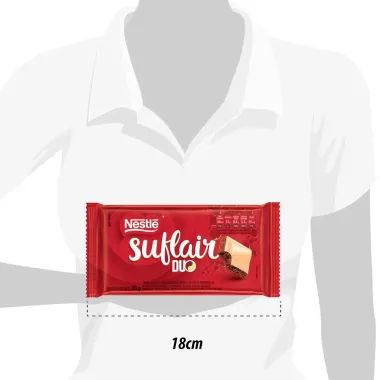 Chocolate Nestlé Suflair Duo 80g