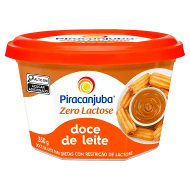 Doce de Leite Piracanjuba Zero Lactose 350g