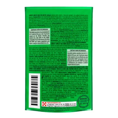 Ra&ccedil;&atilde;o &Uacute;mida para Cachorro Dog Chow Adultos Minis e Pequenas Extra Life Sabor Carne em Sach&ecirc; 100g